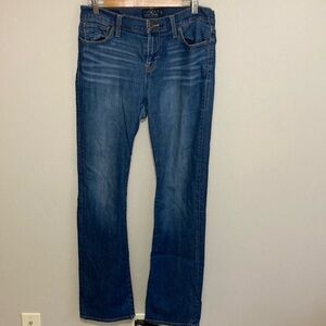 Women’s Lucky Brand Blue Jeans, Size 8/29R, Straight Leg Denim